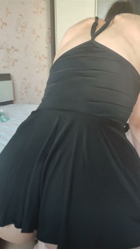 I Ride the Dildo on Top and Had an Orgasm. the Cream Flows Down