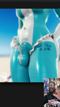 Cute Inflatable Transgender Demonstrates Her Semen Water for Anyone Who’s Fucking Thirsty