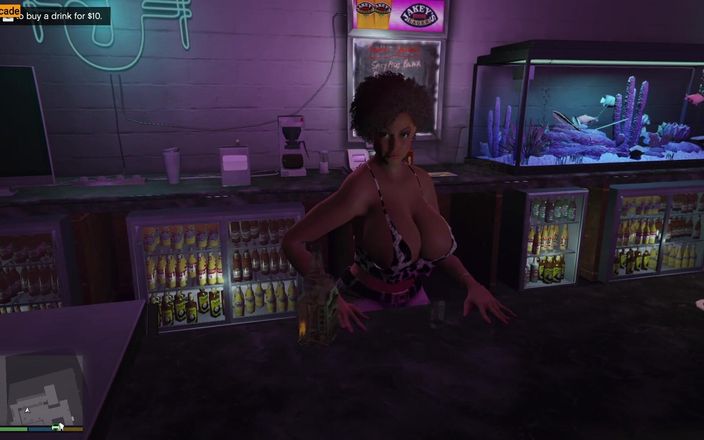 LewdArcade: Gta V Strip Club desnudo Mod Game Play [parte 03] Vanilla Unicorn...