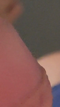 Amazing Close-up of the Penis Crown and Feet in the Background.
