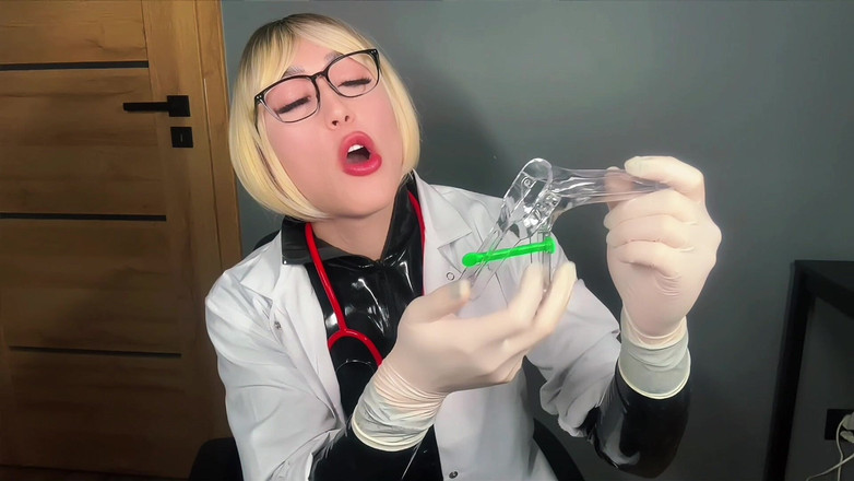 Viper Fierce: Clinical kinks: masturbasi &amp; seks anal di lab dokter lateks