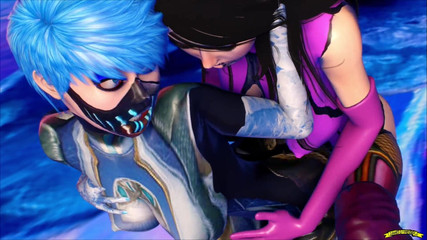 Gameslooper Sex Futanation: Futanari Cool Purple - animace