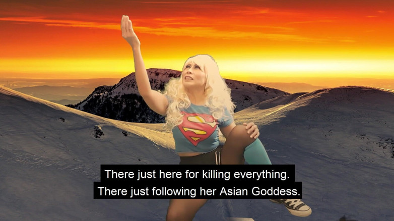 Asian Pussy Vision: Superwoman Against You and the World - Custom Clip Part 1 -