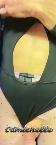 Cdmichelle Wearng Sexy Bodysuite