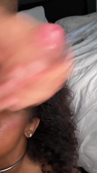 Huge Titty Ebony Babe Gets Titty Fucked by Jmac's Big Dick J