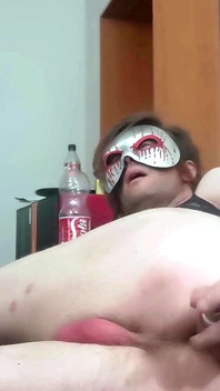 Sideways Dildo Anal Play with Oznob Oznofla