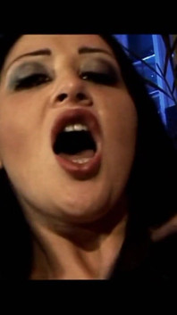 Beautiful Busty Brunette MILF Ass Fucked and Cumshot in Mouth by a Big Vintage Hard Cock