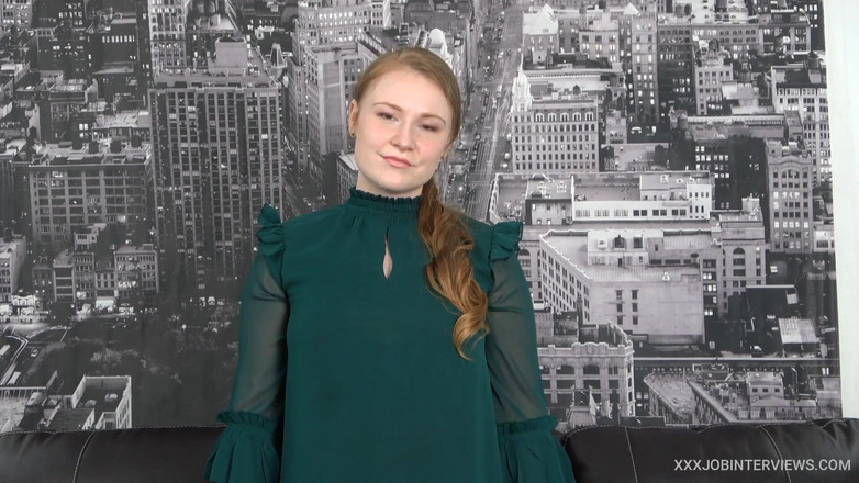 XXX Job Interviews: Ginger tuyệt đẹp ăn creampie ala hậu môn!