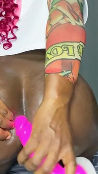Extreme Gaping and Cuming While Fucking My Butt Hole with Dildo I Always Anal Masturbate When My BF Is at Work
