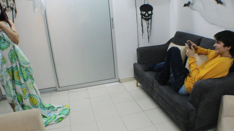 MAFELAGO: Latina Stepsister Sucking Cock and Having Hard Sex!