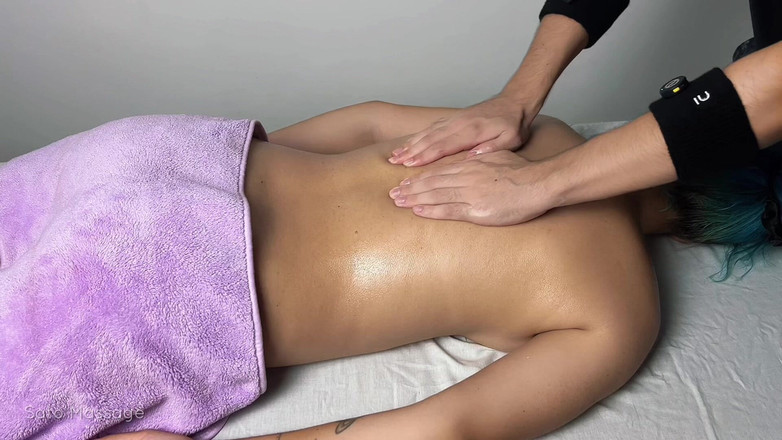 Sato Massage: エクササイズ後のASMR全身マッサージ