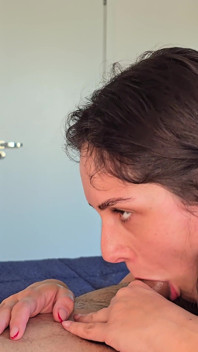 Wilder blowjob mit einem gesichtsfinale