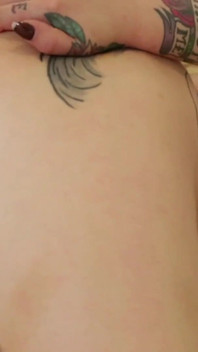 Tattooed lesbians play find the g-spot with their fingers