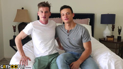Gay Hoopla: Rico vega nimmt seinen ersten massiven schwanz aus london ryan