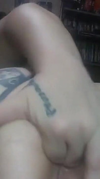 Chubby Slut Stretches Asshole and Masturbates POV