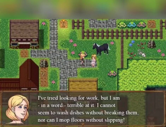 3DXXXTEEN2 Cartoon: Claire in Chemont town. 3D porn, cartoon sex