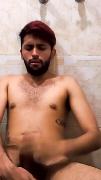 Fake pussy made out of a condom, pee squirt, two loads and tons of horny wet fun