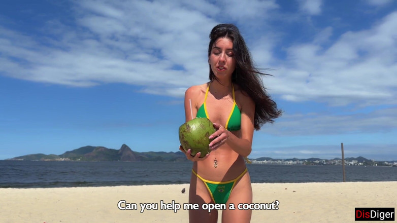Dis Diger: Sexo con una chica brasileña de vacaciones en Río de...