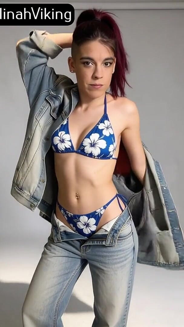 Melinah Viking: The Denim Strip
