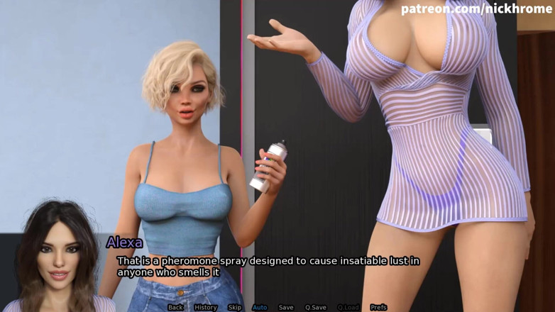 Visual Novels: SexBot 65 - बहुत स्वाद वाला नाश्ता