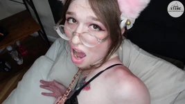 Novinha trans Pixie Pond fodida por um homem pela primeira vez