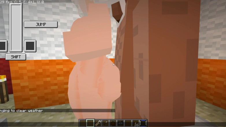 Manor Cookie: Minecraft - Jenny Mod Fapcraft Întâlnire specială cu coapse și coapse frumoase