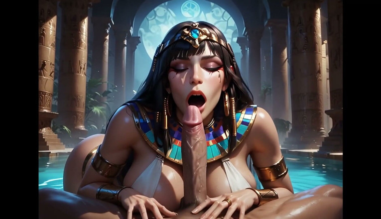 Horny van stevie: Cleopatra Fucked by an Egyptian God