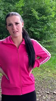 Crass! Fucked Bare While Jogging Outdoors! Creampie!