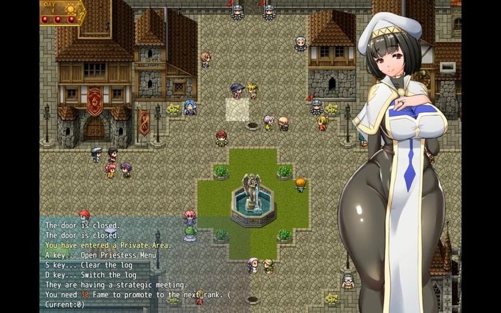 Cumming Gaming: Nymphomania Priestess Cuckold Hentai Game Pornplay Ep.6 This Nun Has...