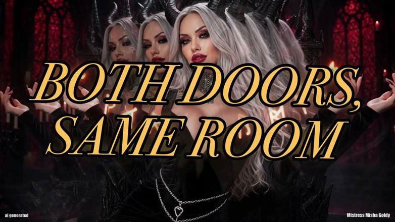 Goddess Misha Goldy: Kedua pintu berakhir di lututmu
