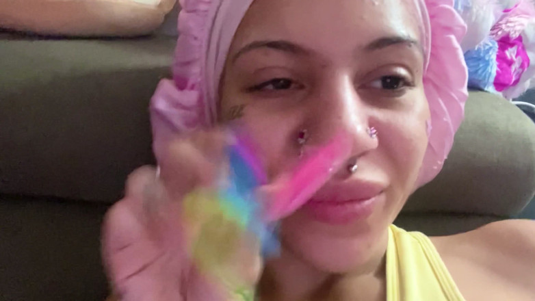 Nali Marie: POV Long Nails Acrylic Super Long Asmr Tapping on Teeth...