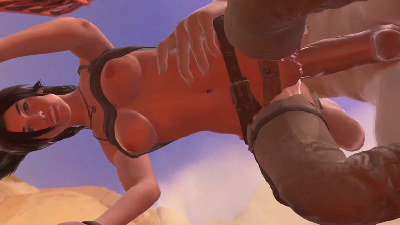 Wraith ward: Lara Croft leva um pau gigante na bunda: paródia de...