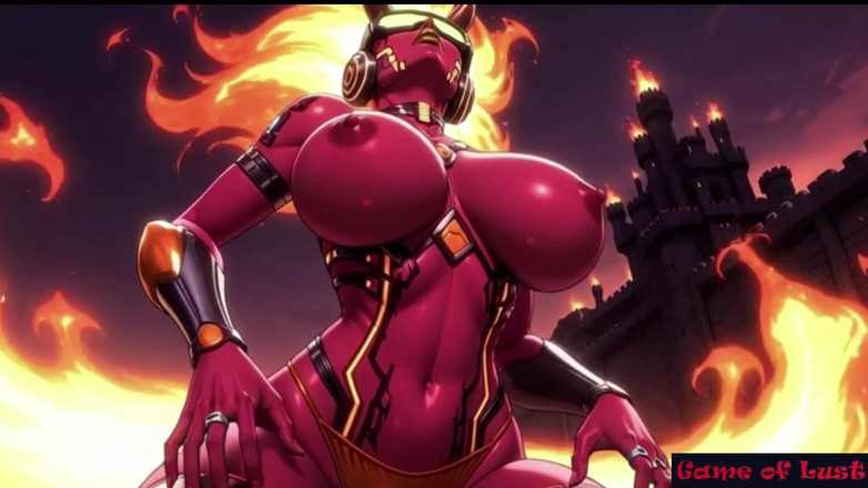 Game of Lust 3D: Gol Hot Bikini Demon Girl Dark Castle Nude