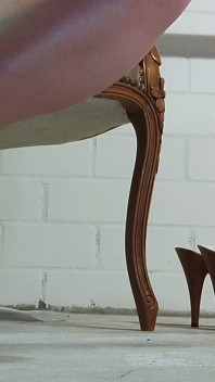 Secret Cam: Worship My Feet in Mules!
