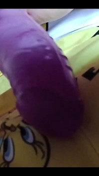 Girl Gets Fucked by Her Dildo