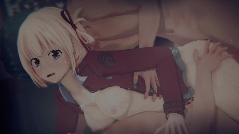 Tomu aisuman: [lycoris Recoil] Genki Energy Shattered - Chisato Sex Loops: POV Sandwich...