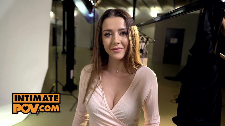 IntimatePOV: POV - Your sexy petite GF Sybil rides your POV cock...