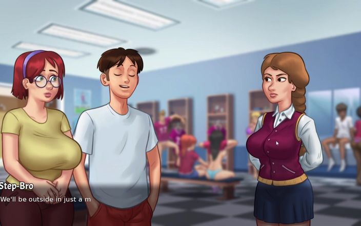 Porn Games: Jämföra enorma tuttar - saga spel på sommaren