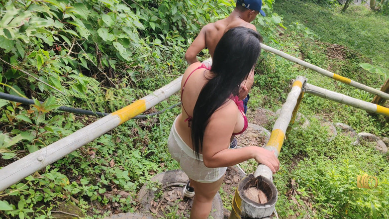 Rioc69: Rioc e Anita fazendo sexo hardcore e selvagem na natureza