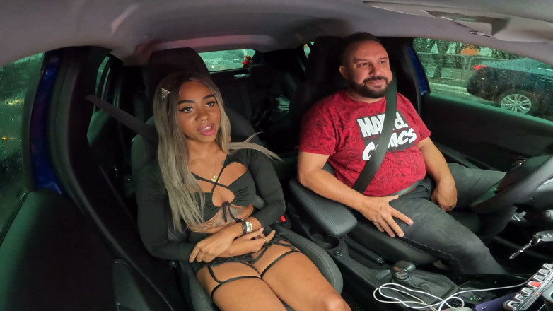 Binho Ted: Ana Sasuga Naked on the Back of a Motorcycle in...