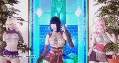 3D-Hentai Games: Twice - Feel Special แสตริปติส อิโนะ ซากุระ ฮินาตะ เต้นอีโรติก 3D นารูโตะ เฮ็นไท