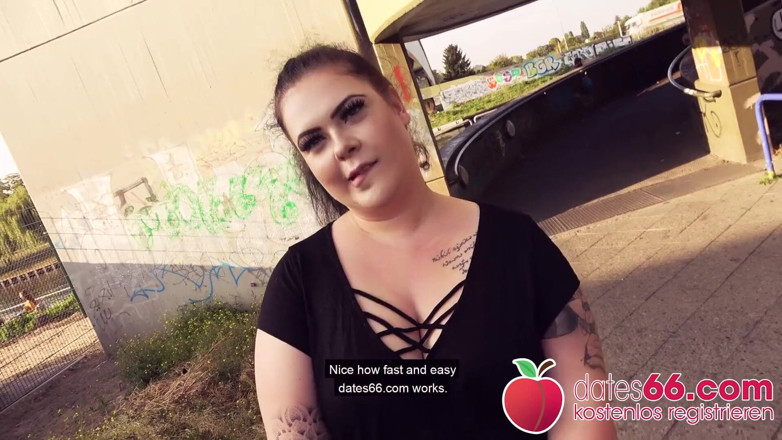 Dates66: Baise sur l'autoroute ! Anastasiaxxx se fait baiser avec des voitures...