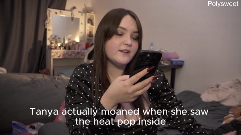 Polly Sweet: Porn Stories - Pegging with a Neighbor Swallowing Cum