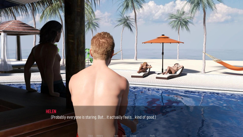 Dirty GamesXxX: Sdílené touhy sexy manželka na pláži v Bikinách - epizoda 1