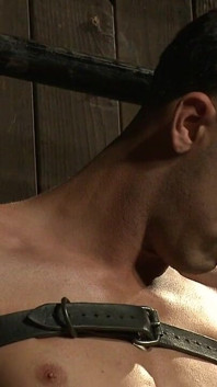 Ripped Straight Hunk with a Fat Uncut Cock Bound for the First Time.