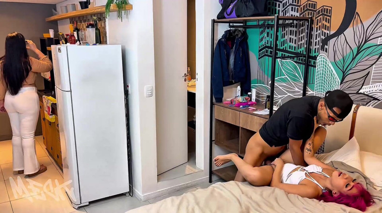 Meck: Pequeña visita de la traviesa Tiffany Carioca, la chica traviesa...