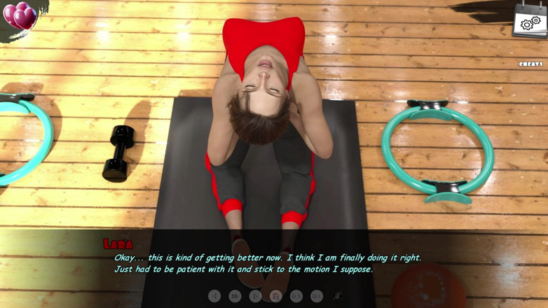 3D Cartoon Porn: '버닝' 31 - 미란다와 라라 요가 세션과 안젤리카의 섹시한 사진 촬영