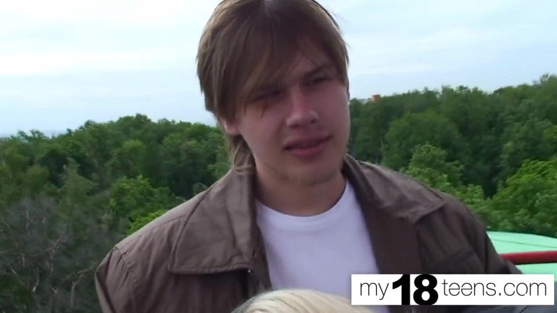 My 18 Teens: MY18TEENS - rubia con dp de polla para extraño y preñada...