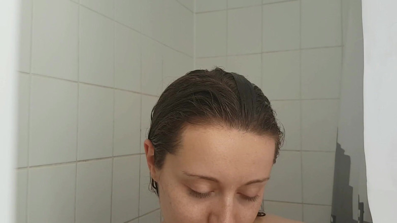 Nadia Foxx: Real POV Girlfriend Experience with Hot &amp; Wet Shower Sex