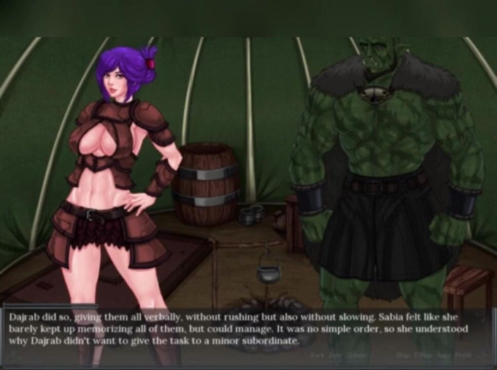 3DXXXTEEN2 Cartoon: Sabia seduce un infernale arrapata. Sesso cartone porno 3D